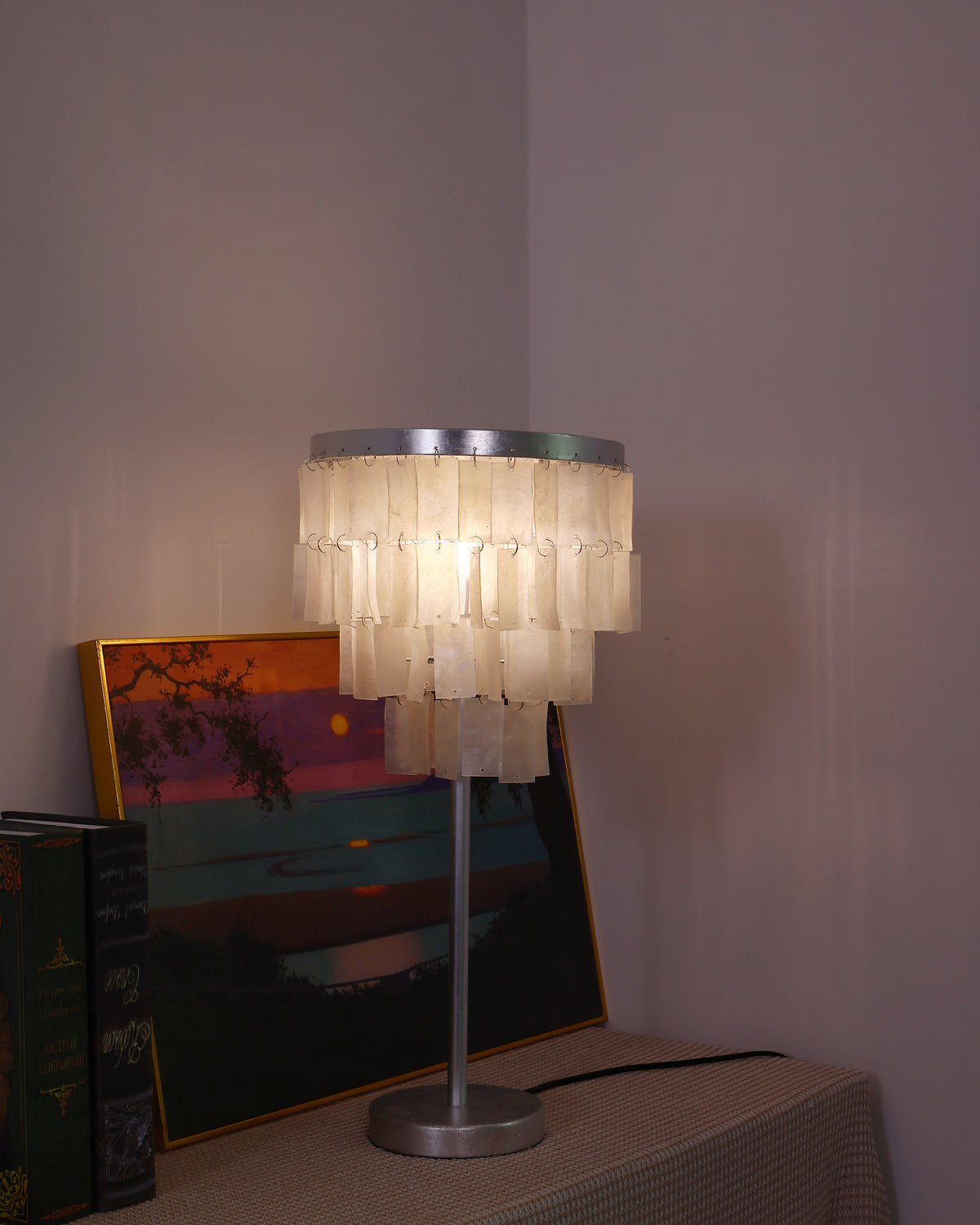 CAPIZ Shell Table Lamp