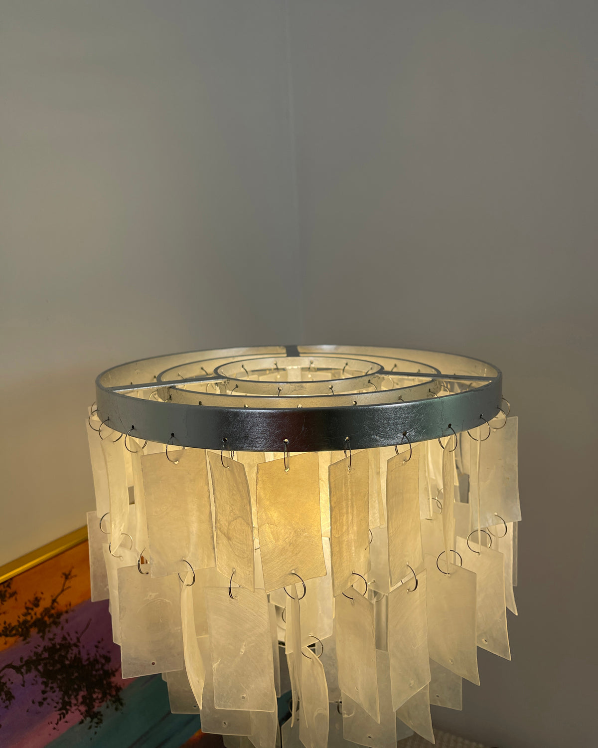 CAPIZ Shell Table Lamp