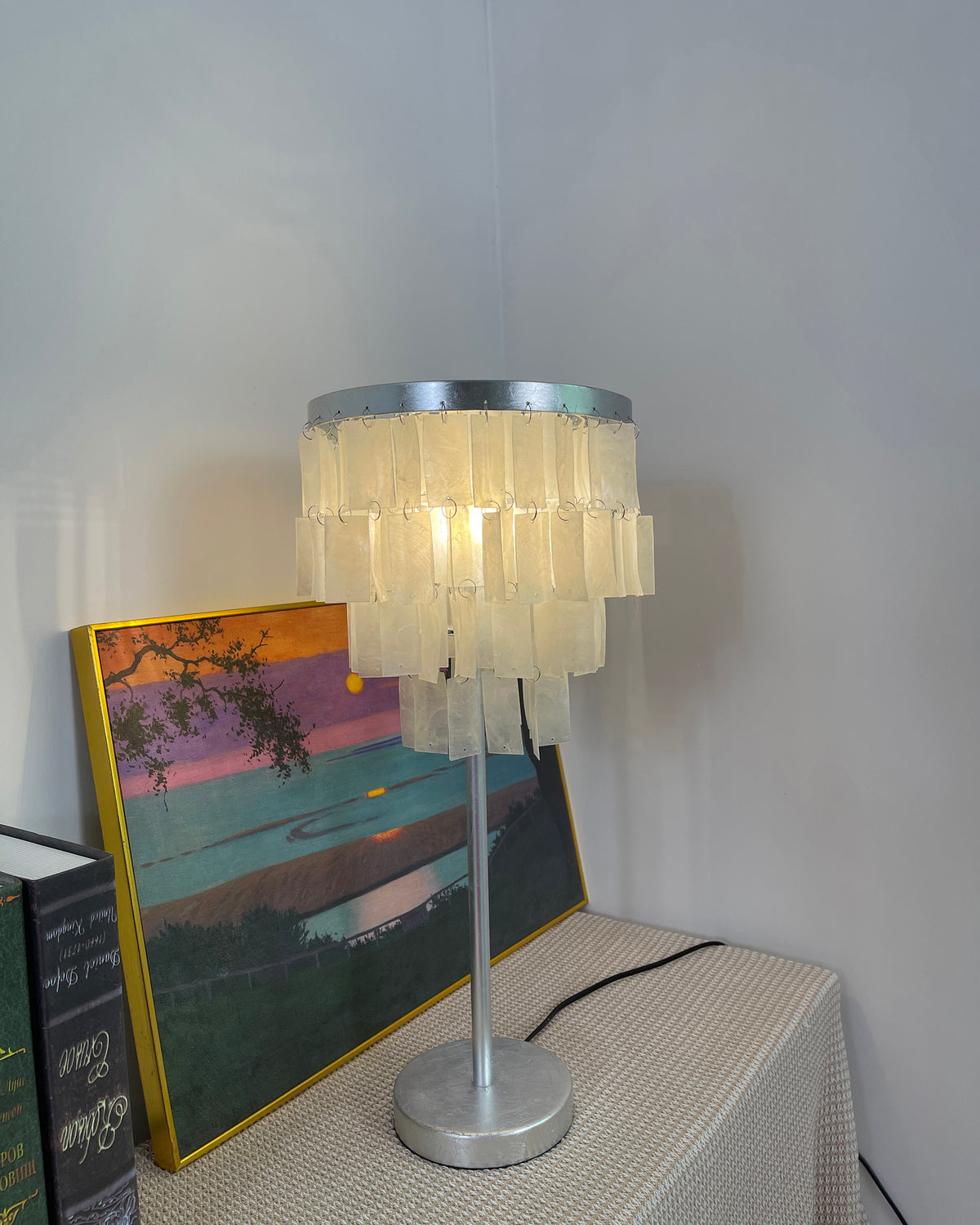 CAPIZ Shell Table Lamp