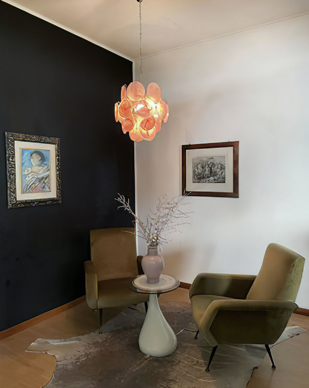 Vintage Ltalian Murano Chandelier