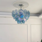 Venfield Murano Disc Glass Chandelier