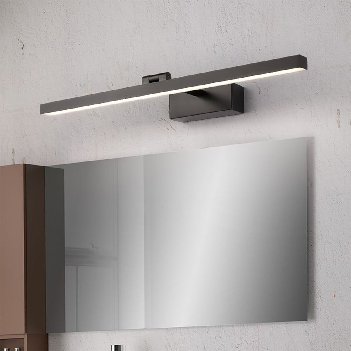 Metal linear Shade Mirror Wall Lamp