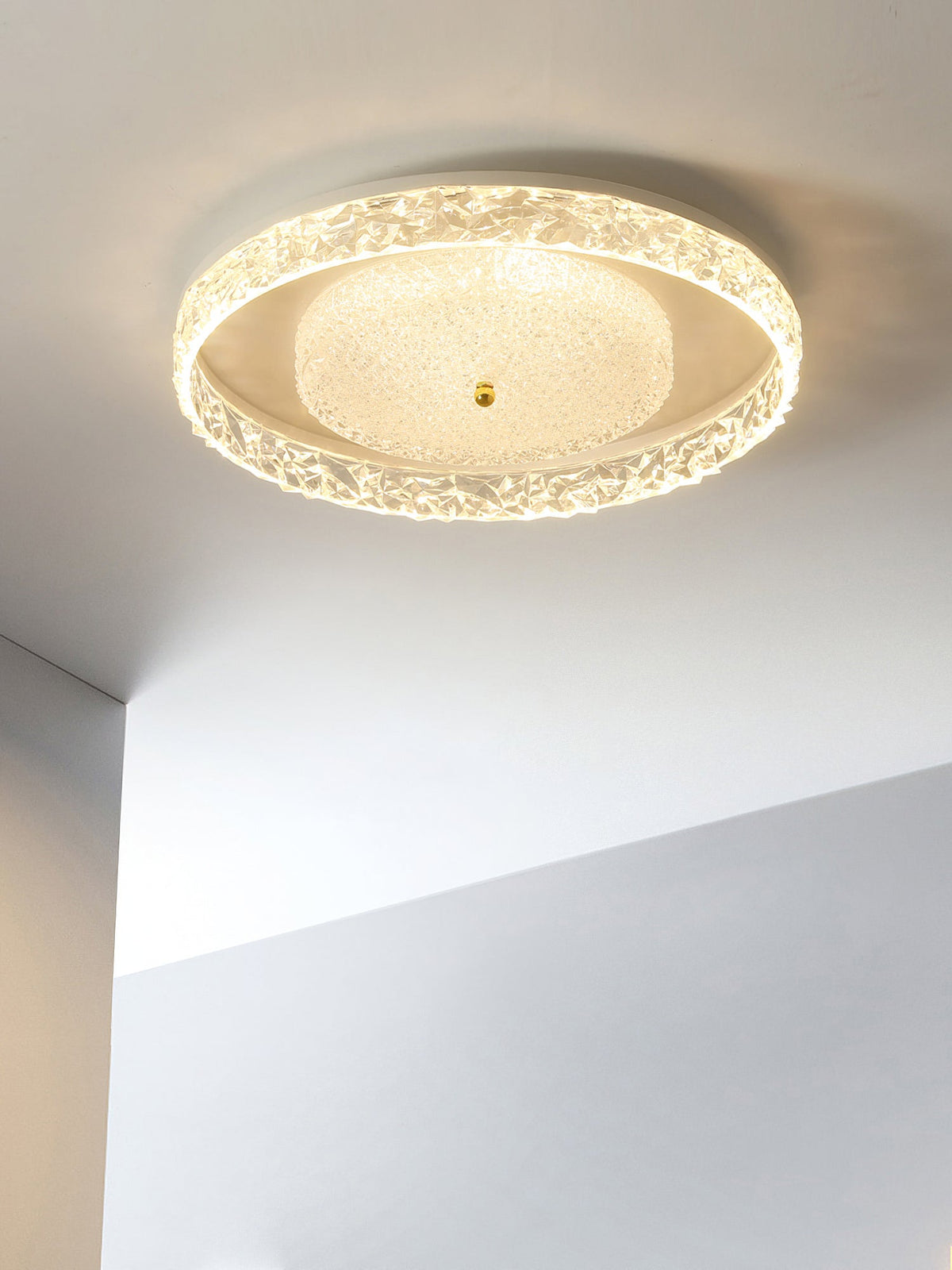 Crystal Embedded Ceiling Light
