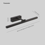 Metal linear Shade Mirror Wall Lamp