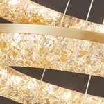 Round Ring Crystal Chandeliers