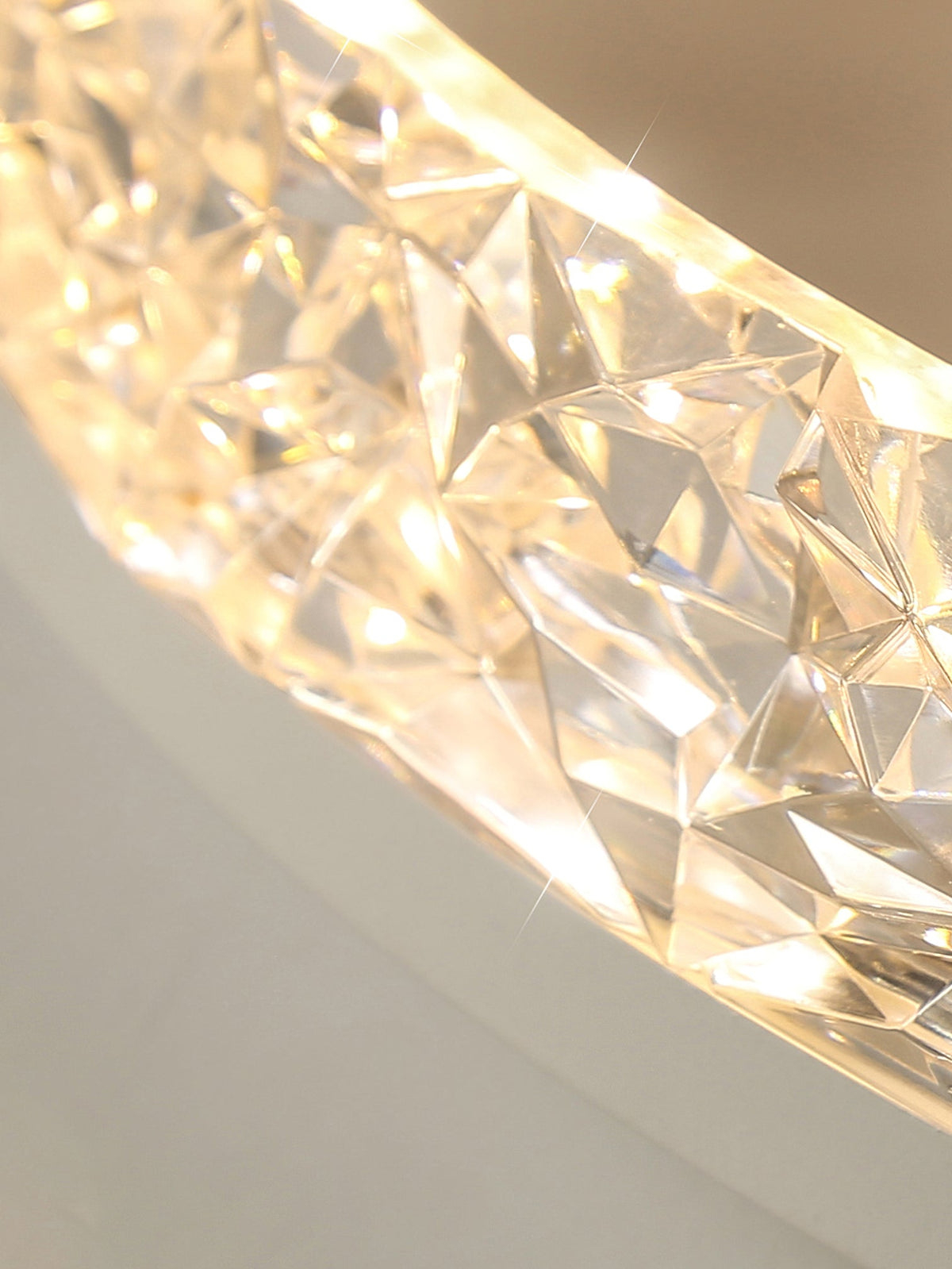 Crystal Embedded Ceiling Light