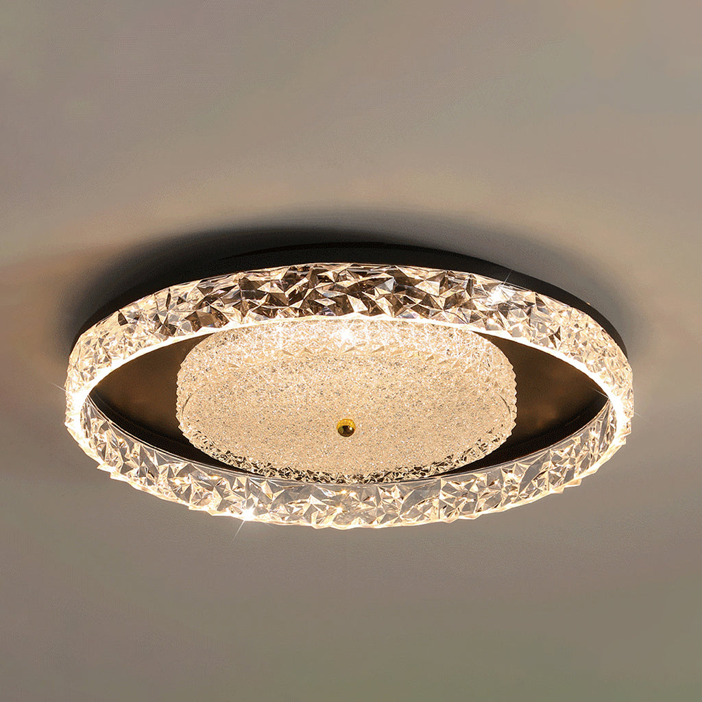 Crystal Embedded Ceiling Light