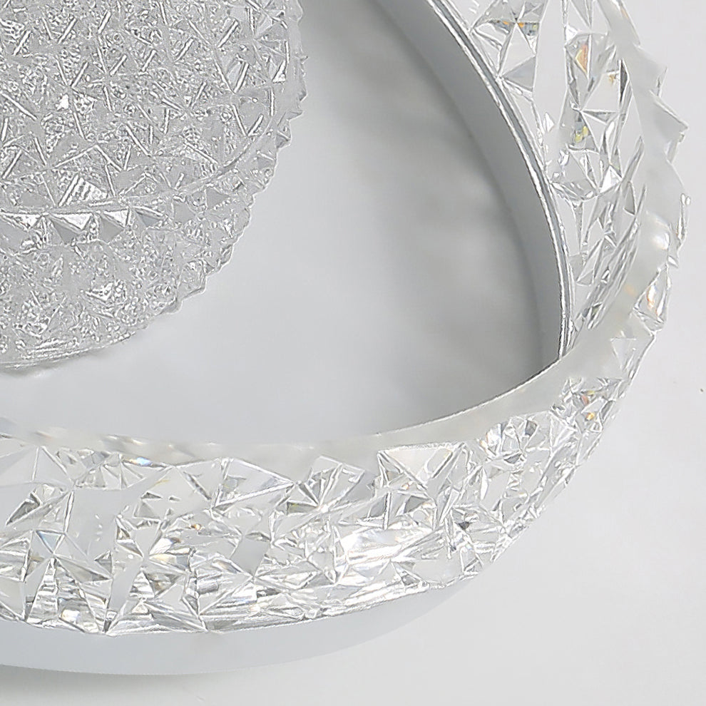 Crystal Embedded Ceiling Light