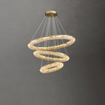 Round Ring Crystal Chandeliers