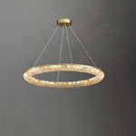 Round Ring Crystal Chandeliers