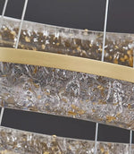 Round Ring Crystal Chandeliers