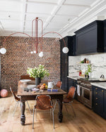 Modern Comet Chandelier