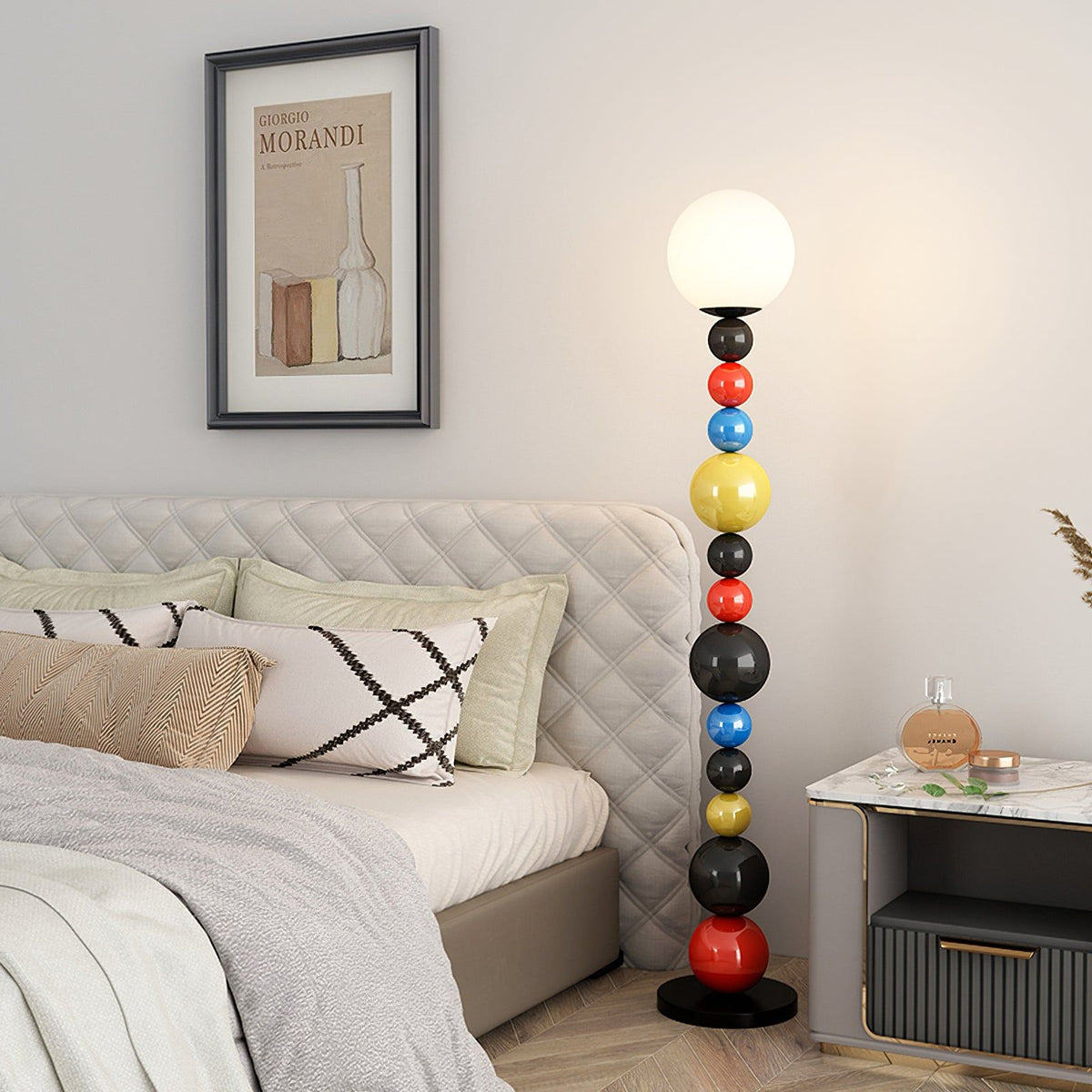 Round Balls Stacking Floor Lamp