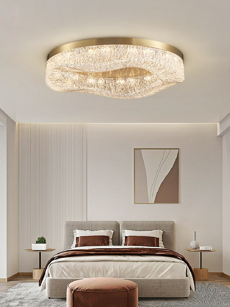 Light Luxury Brass Ceiling Light