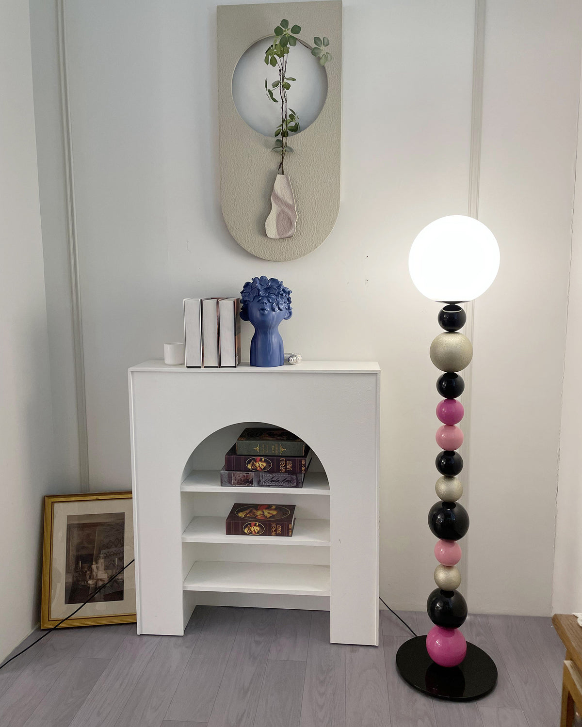 Round Balls Stacking Floor Lamp