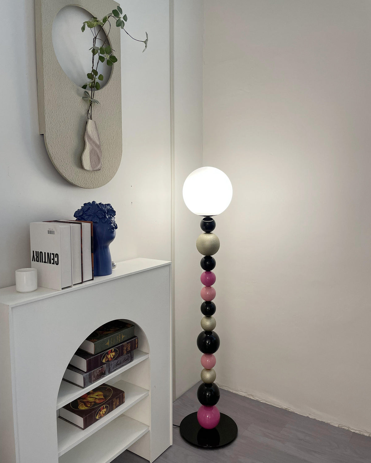Round Balls Stacking Floor Lamp