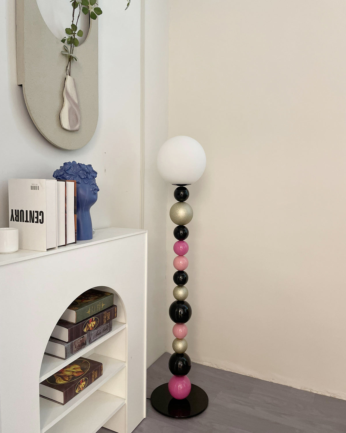 Round Balls Stacking Floor Lamp