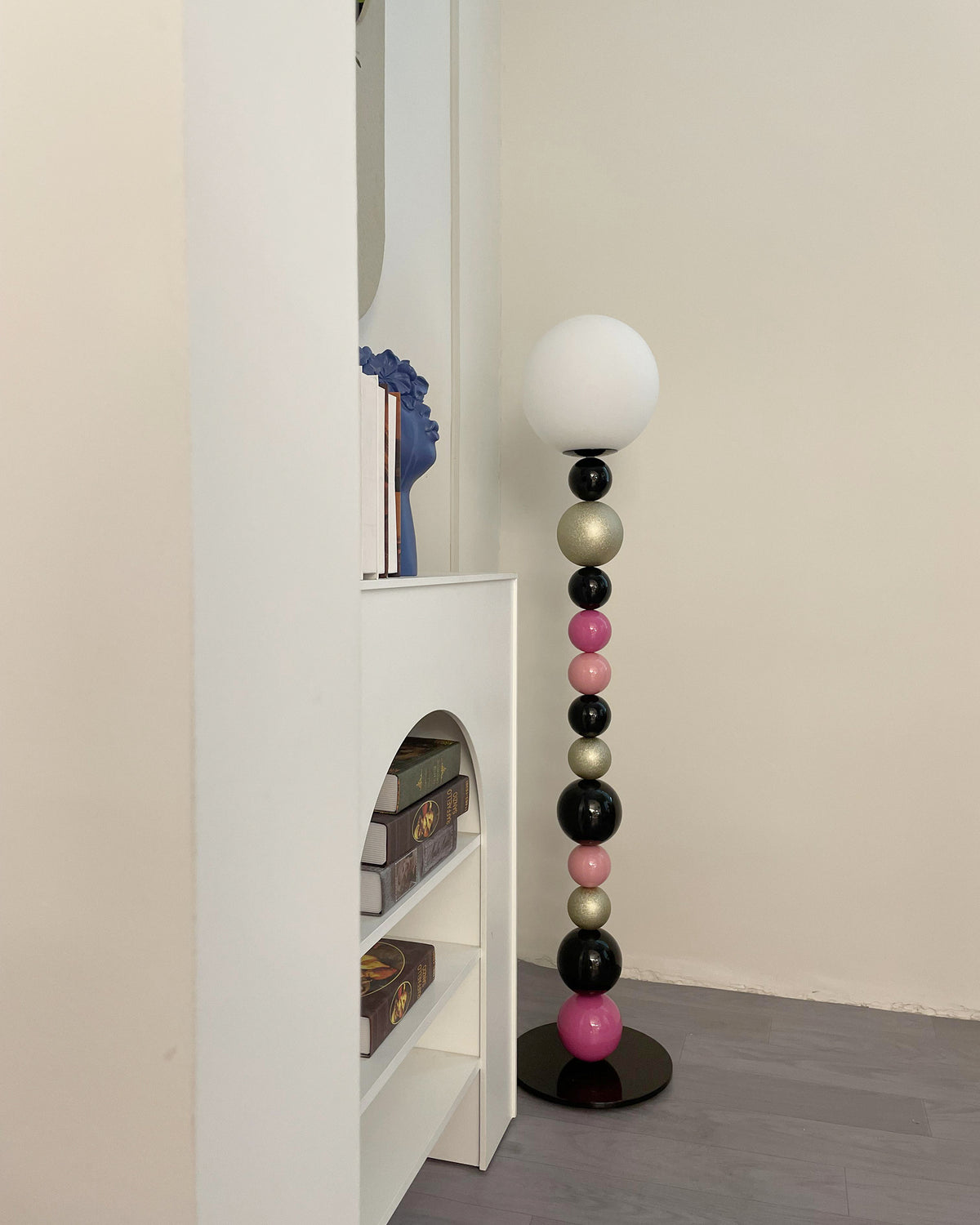 Round Balls Stacking Floor Lamp