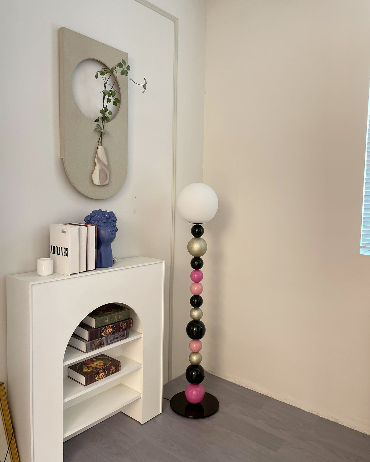 Round Balls Stacking Floor Lamp