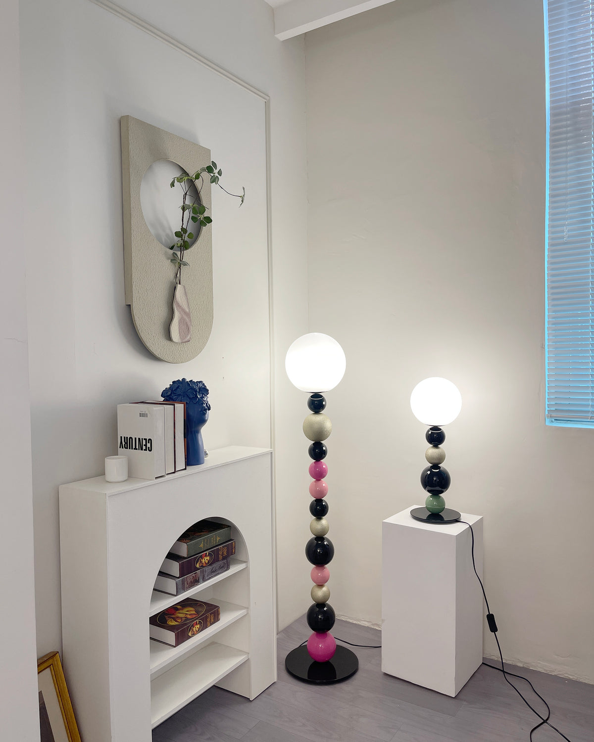 Round Balls Stacking Floor Lamp