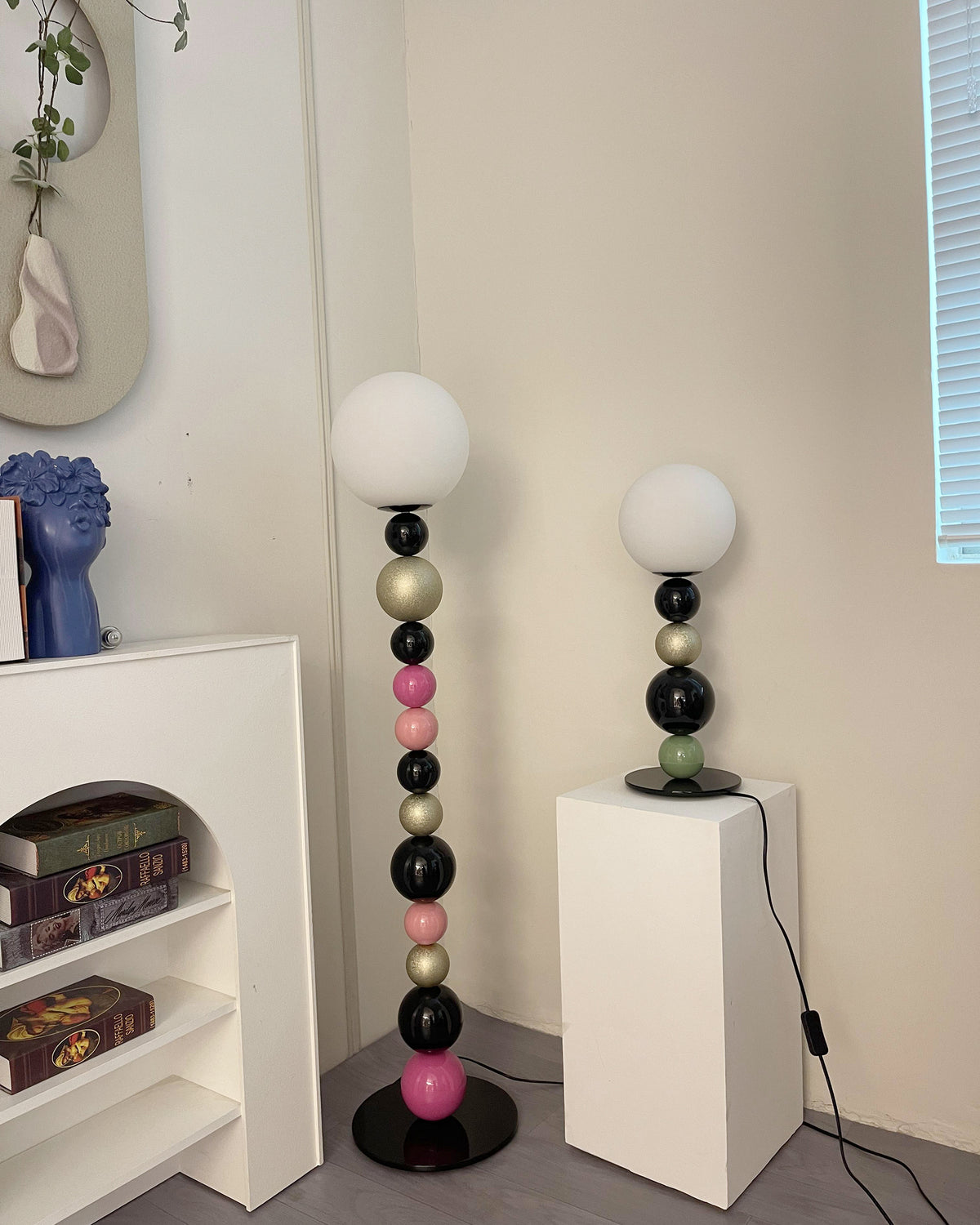 Round Balls Stacking Floor Lamp