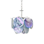 Season Murano Disc Glass Chandelier