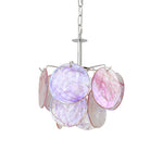 Season Murano Disc Glass Chandelier