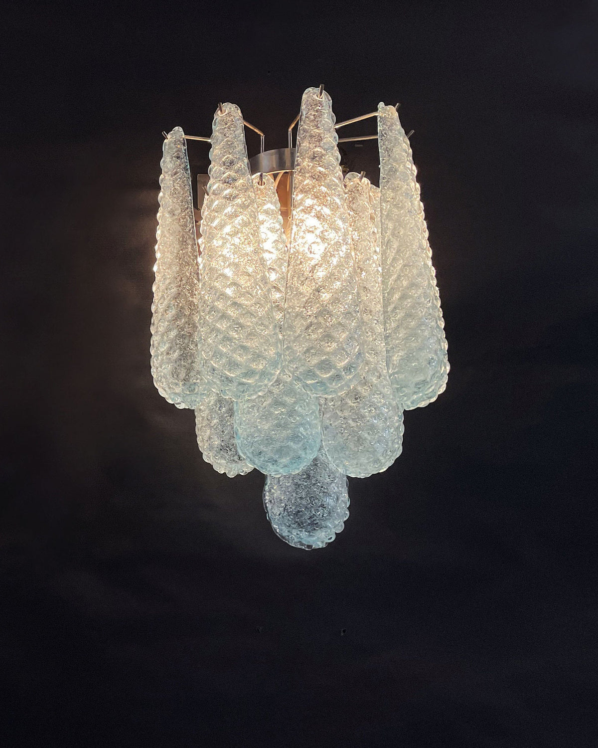 Water Drop Murano Glass Wall Lamp