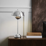 Flowerpot Semi-Circle Table Lamp
