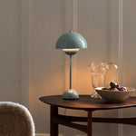 Flowerpot Semi-Circle Table Lamp