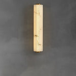 Ribbed Vertical Resin Wall Light