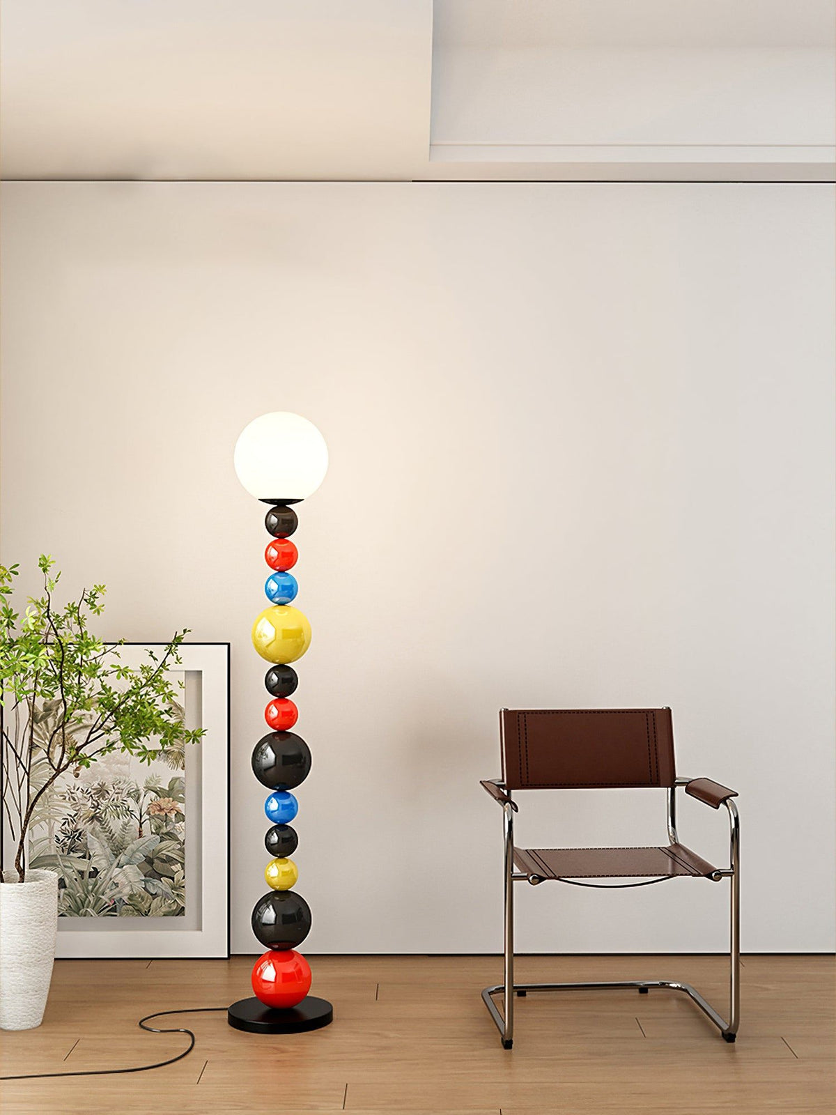 Round Balls Stacking Floor Lamp