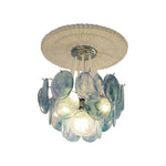 Venfield Murano Disc Glass Chandelier