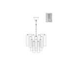 Murano glass chandelier