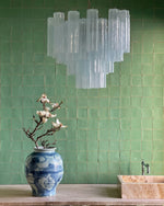 Murano glass chandelier