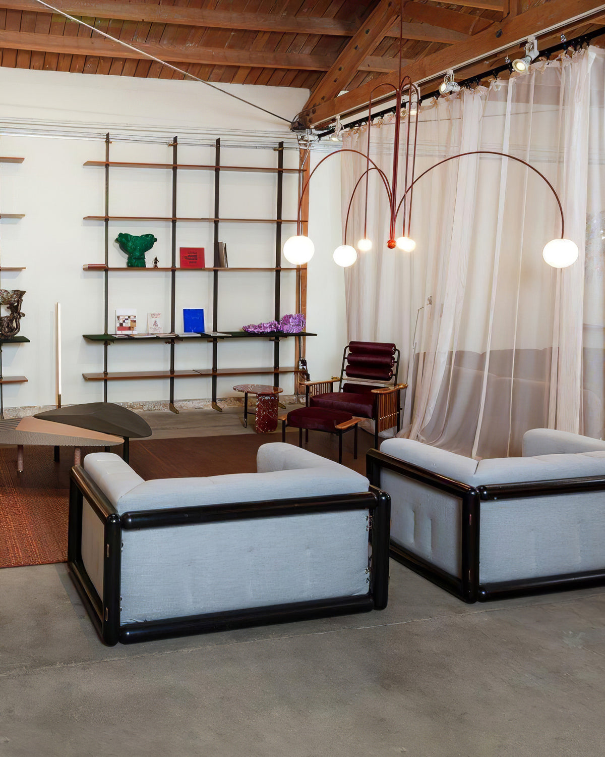 Modern Comet Chandelier