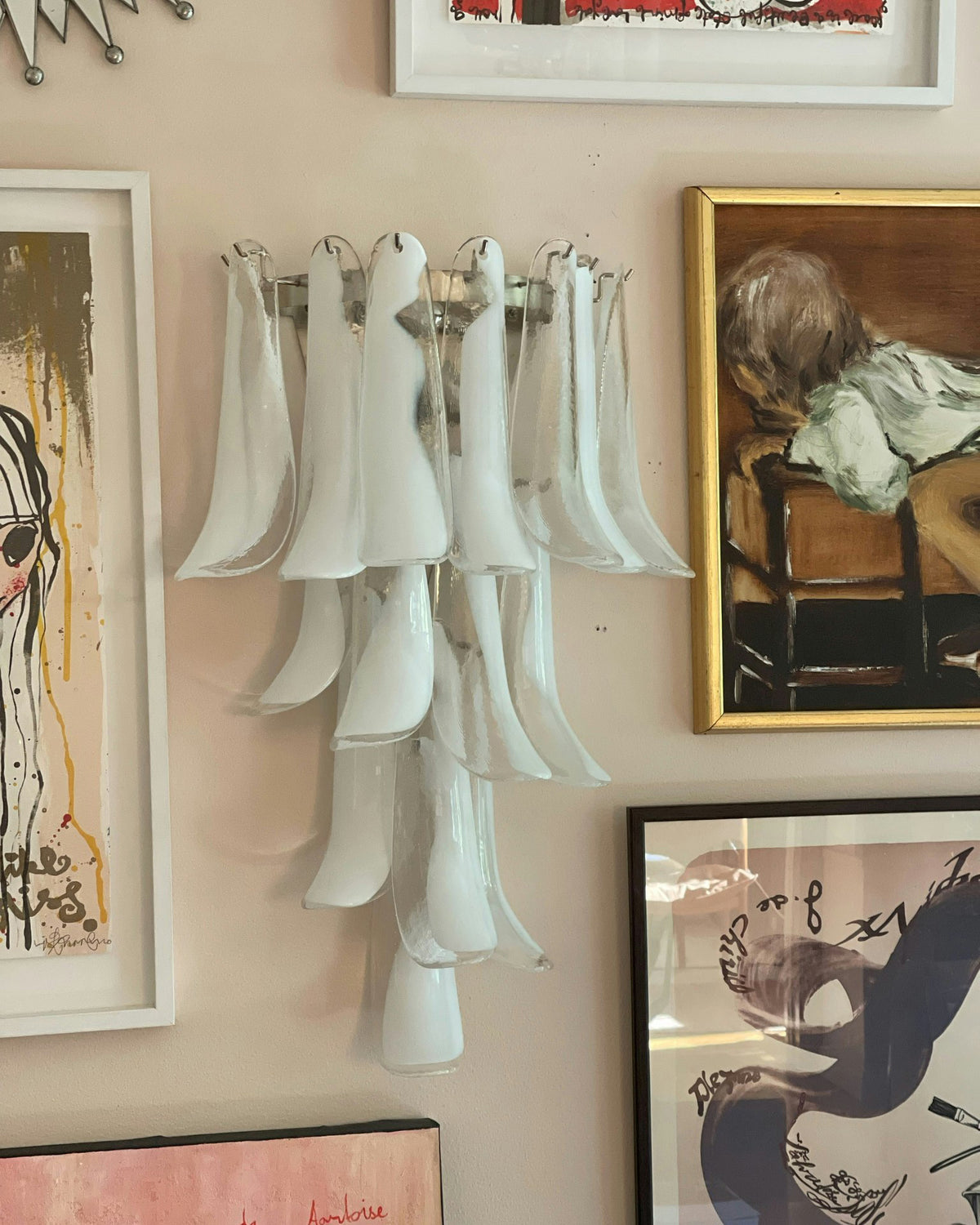 Murano Glass Wall Lamp