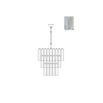 Murano glass chandelier