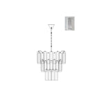 Murano glass chandelier