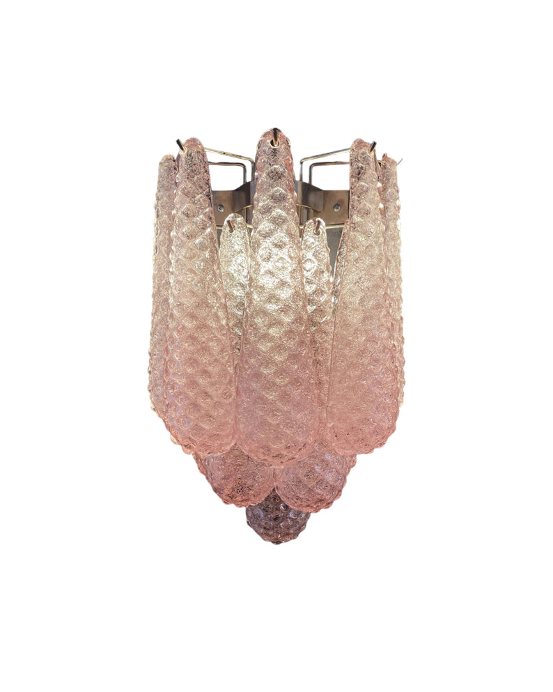 Water Drop Murano Glass Wall Lamp