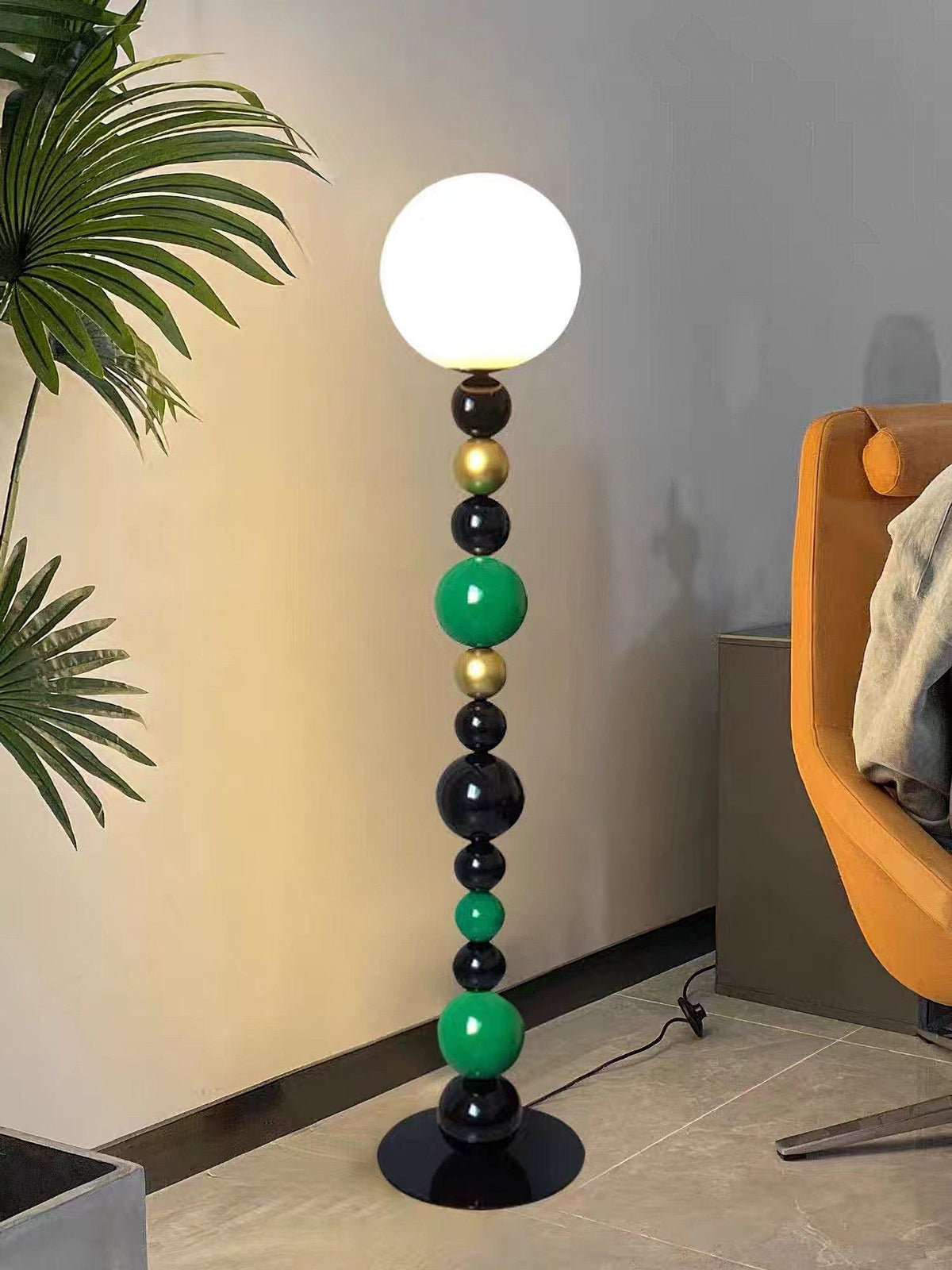 Round Balls Stacking Floor Lamp