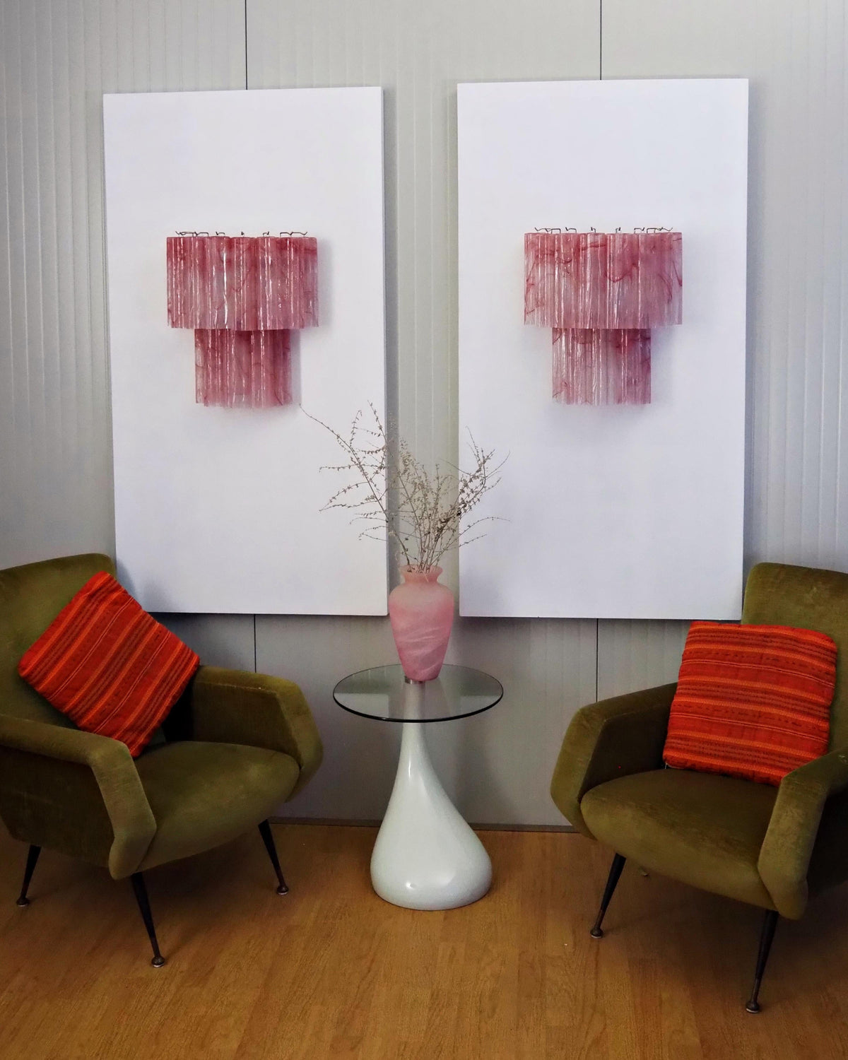 Murano Glass Tube Wall Lamp