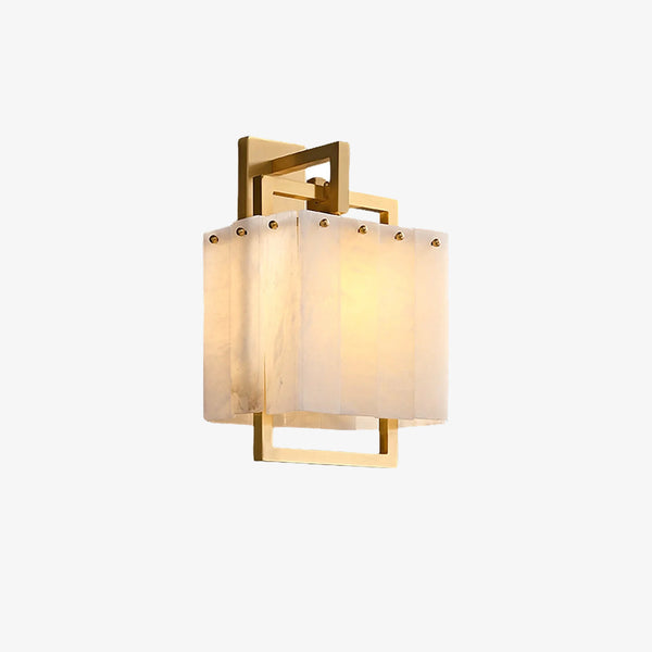 Alabaster All Copper Wall Lamp | Severn Lighting