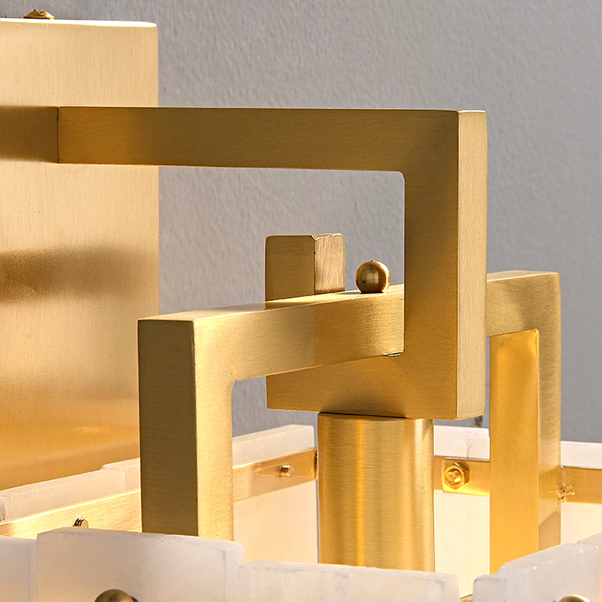 Alabaster All Copper Wall Lamp