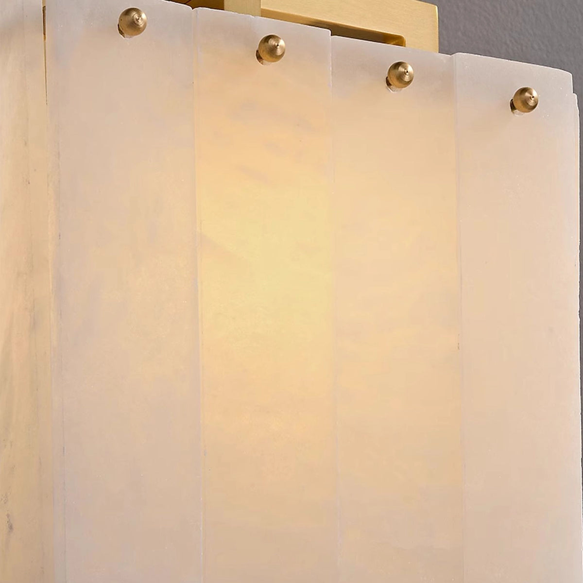 Alabaster All Copper Wall Lamp