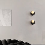 Alabaster Ball Wall Lamp