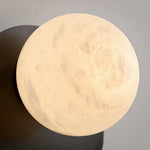 Alabaster Ball Wall Lamp