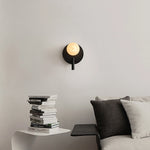 Alabaster Ball Wall Lamp