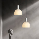 Alabaster Bedside Pendant Lamp
