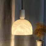 Alabaster Bedside Pendant Lamp